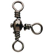 Emerillons Noir Crossline Barrel Swivels - Spro