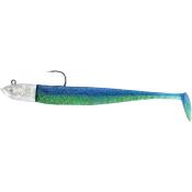 Leurre Souple GTS monté 45g - Bleu/Vert paillette - Jig Power