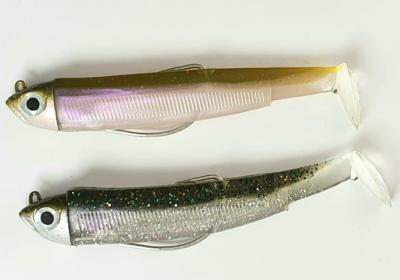 Leurre Souple Black Minnow n°3 - 12g - Shore - Fiiish