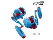 Moulinet Rage Pro 60 - Blue/Red - Maxel