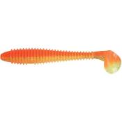 Leurre Souple Swing Impact Fat 4” - 10.1Cm - Par 8 - Orange - Keitech