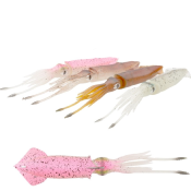 Leurre souple Calamar Swim Squid 250 - Brown UV - Savage Gear