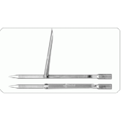 Pointe Tahitienne Inox double ardillons - Sigalsub
