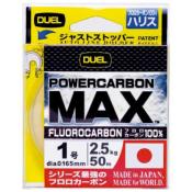 Ligne Fluorocarbone Powercarbon max - 50m - Duel 