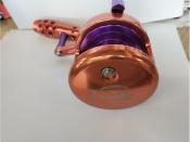 Moulinet Sealion 09 - Orange / Purple - Serie limited - Maxel