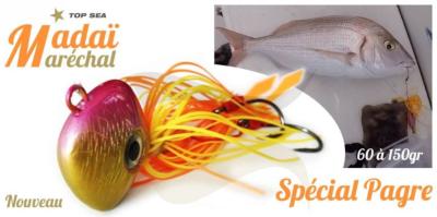 Leurre Madai - Spécial Pagre - 80 g - Top Sea