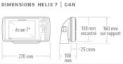 Combiné HELIX 7G4N CHIRP MEGA SI - Humminbird