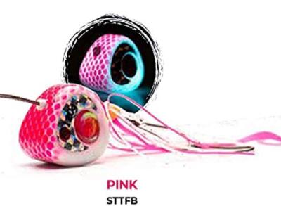 Leurre Madai Sicario Tai Rubber Twister Glow - 130g - Pink - Lollipop