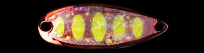 Cuiller Ondulante - Miu Native abalone - 3.5cm / 4.2g -  Red Yellow Perr Mar - Forest 