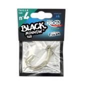 Hameçon Krog - Black Minnow - Fiiish - n° 4 x 4