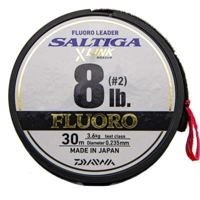 Fluorocarbone Saltiga X' Link - 30m - 0,235mm - 3,6 kg / 8 lb - Daiwa  