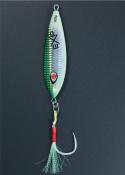 Leurre jig Funa 80g - Dos Vert - Explorer tackle