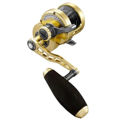 Moulinet Transformer F 60 - High Speed - Gold/Dark-Gray - Manivelle à gauche - Maxel