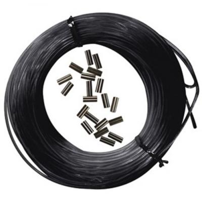 Kit 25m Nylon Noir 180 + 10pcs Sleeves noires 185 - Epsealon