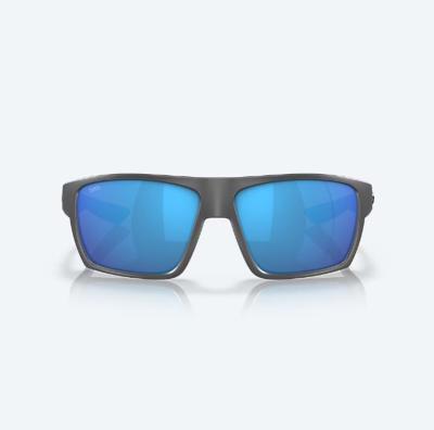 Lunette Bloke - Black matte Grey / Blue mirror - Costa 