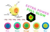 Leurre Troll Ball Extra Glow - 110 g - Orange - Lollipop