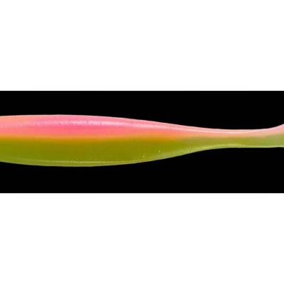 Leurre Souple Easy Shiner 6.5” - 16.5Cm - Par 3 - Chartreuse Pink - Keitech
