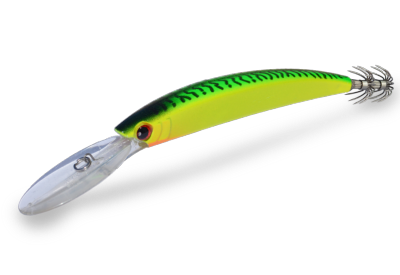 Turlutte Turbo Skuda 90 mm - Green Yellow - DTD