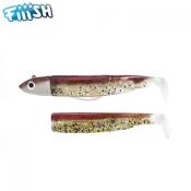 Leurre Souple Black Minnow n°4 - 40g - Off Shore - Fiiish