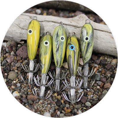 Turlutte Matamix - 5 cm - Limone - Mataki