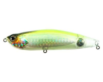 Leurre Flottant Z Claw - Dos Jaune - Taille 86 mm - 13 gr