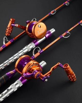 Moulinet Sealion 09 - Orange / Purple - Serie limited - Maxel