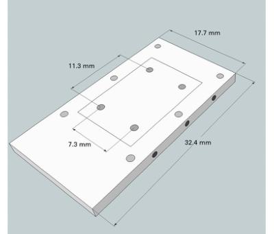Plaque Démontage Rapide Pour Moteur électrique De Peche Minn Kota Powerdrive Et Terrova – Delta Nautic