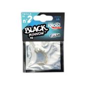 Hameçon Krog - Black Minnow - Fiiish - n° 2 x 4