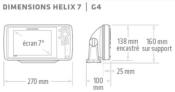 Combiné HELIX 7G4 CHIRP MEGA DI - Humminbird