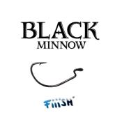 Leurre Souple Black Minnow n°5 - 60g - Off Shore - Fiiish