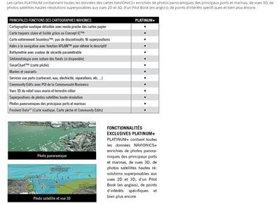 Carte Navionics Platinum Plus XL format SD - Côte Mediterranée France