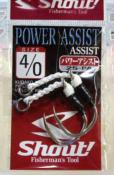 Hameçon Power assists - 25-PA -  Shout