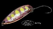 Cuiller Ondulante - Miu Native abalone - 3.5cm / 4.2g - Silver - Forest 