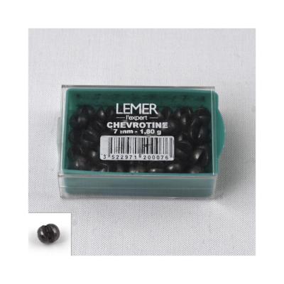 Boite Chevrotine fendue - 1.23g /6 mm - Lemer